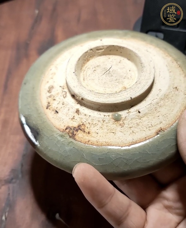 古玩陶瓷鈞盤真品鑒賞圖