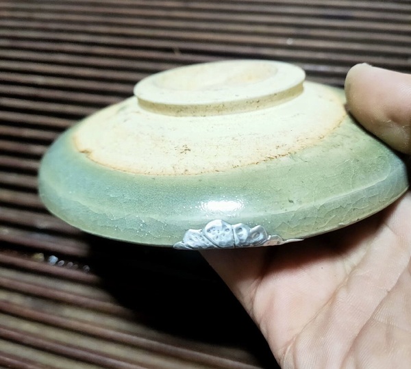 古玩陶瓷鈞盤拍賣，當(dāng)前價(jià)格564元