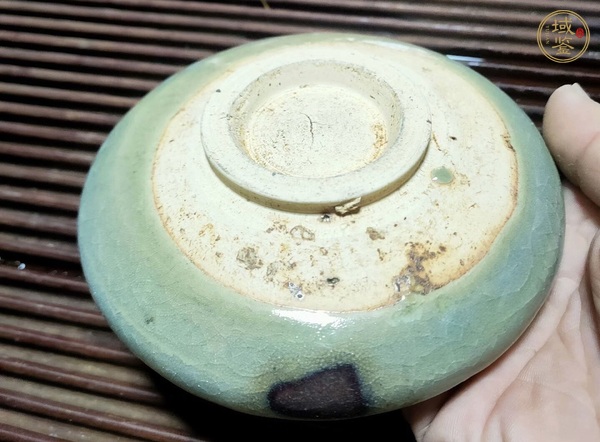 古玩陶瓷鈞盤真品鑒賞圖