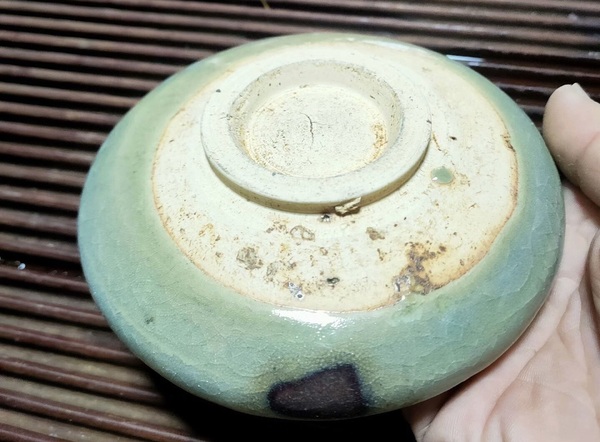 古玩陶瓷鈞盤拍賣，當(dāng)前價(jià)格564元