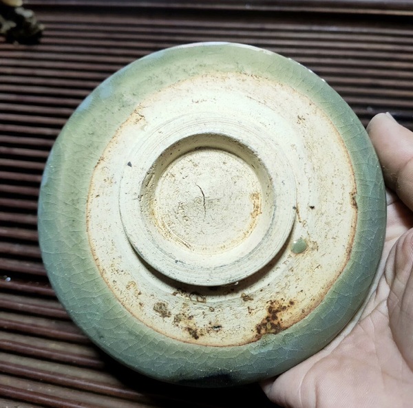 古玩陶瓷鈞盤拍賣，當(dāng)前價(jià)格564元