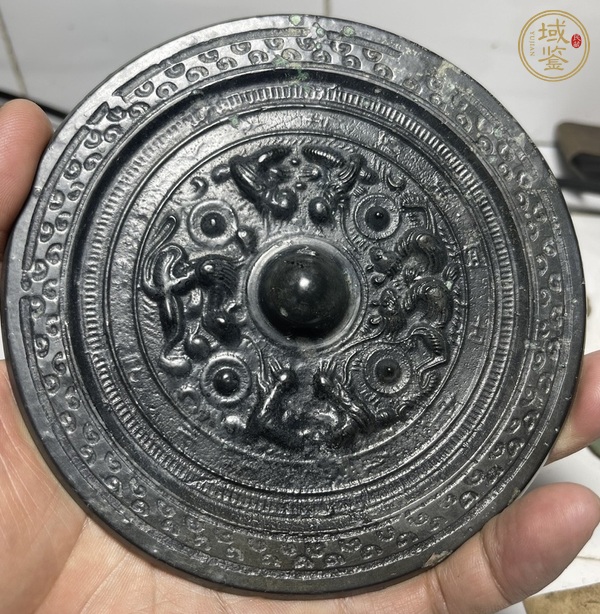 古玩銅器銅鏡真品鑒賞圖