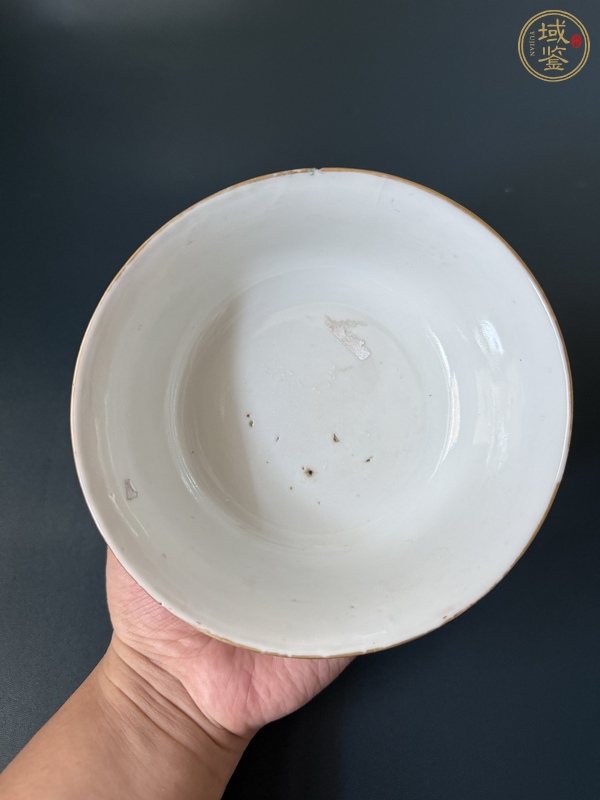 古玩陶瓷萊菔紋碗真品鑒賞圖