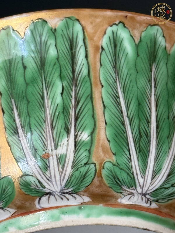 古玩陶瓷萊菔紋碗真品鑒賞圖