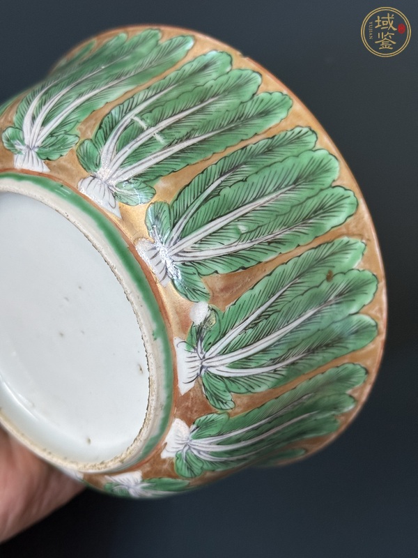 古玩陶瓷萊菔紋碗真品鑒賞圖