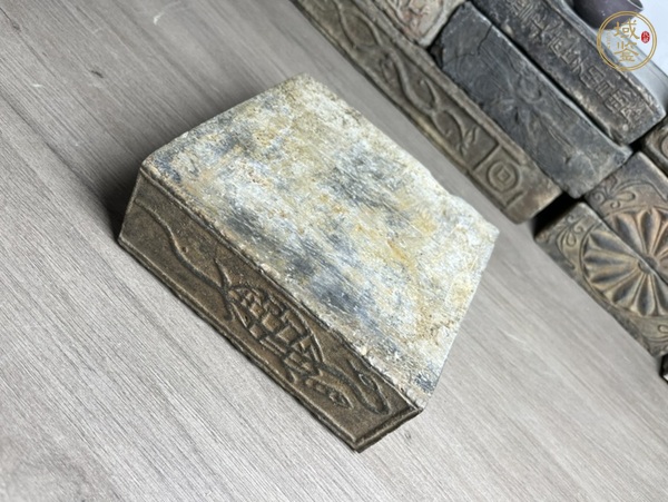 古玩陶瓷漢磚真品鑒賞圖