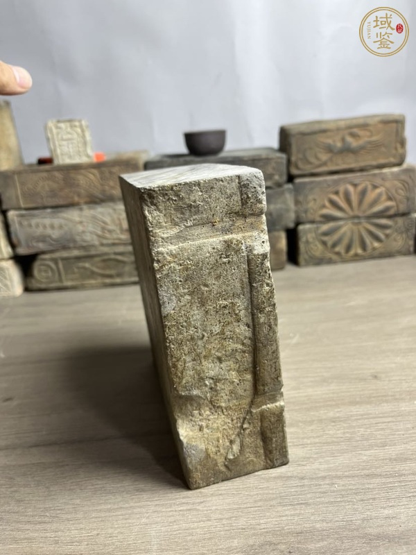 古玩陶瓷漢磚真品鑒賞圖