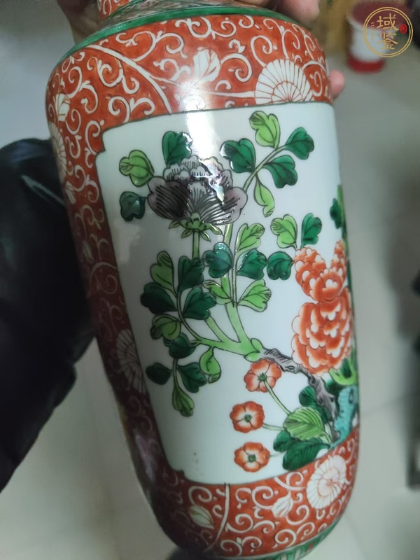 古玩陶瓷棒槌瓶真品鑒賞圖