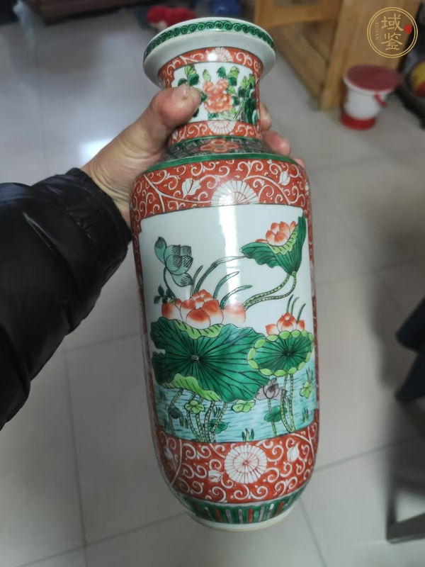 古玩陶瓷棒槌瓶真品鑒賞圖