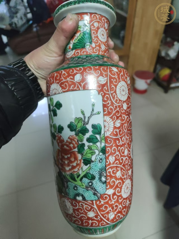 古玩陶瓷棒槌瓶真品鑒賞圖