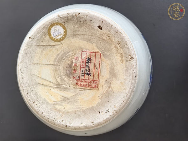 古玩陶瓷青花纏枝花卉紋罐真品鑒賞圖