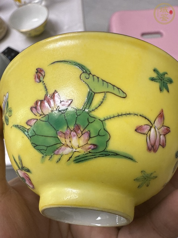 古玩粉彩小碗真品鑒賞圖