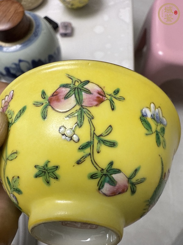古玩陶瓷粉彩小碗真品鑒賞圖