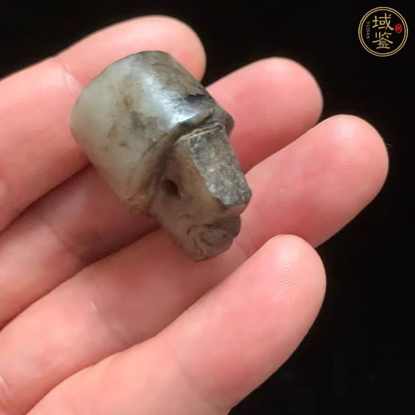 古玩玉器和田玉雕“獸鈕印章”真品鑒賞圖