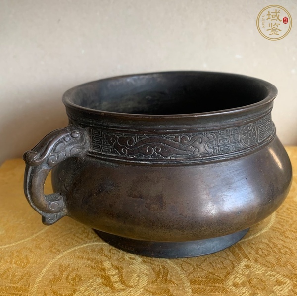 古玩銅器爐子真品鑒賞圖