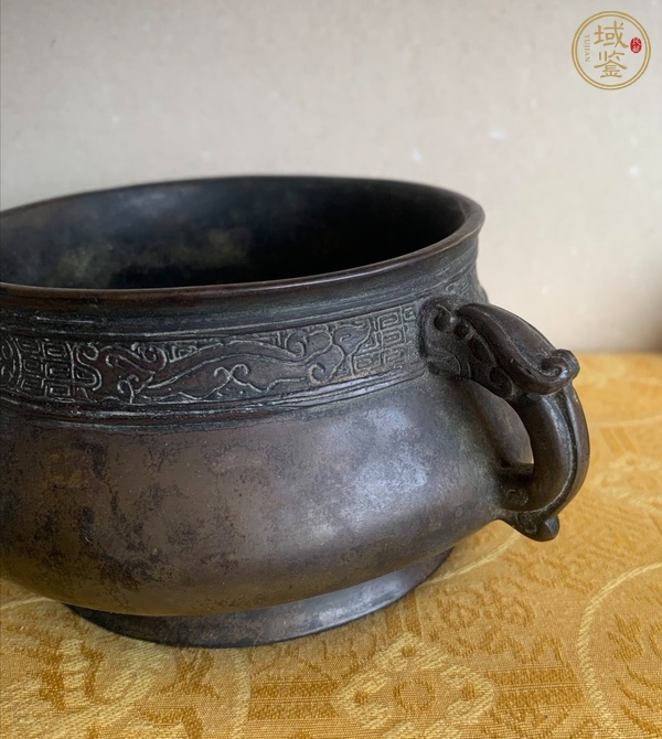古玩銅器爐子真品鑒賞圖
