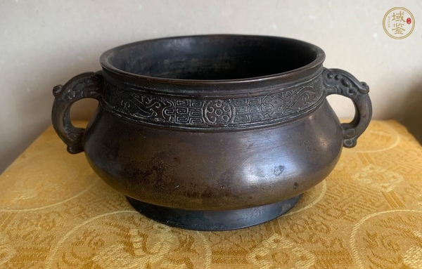 古玩銅器爐子真品鑒賞圖