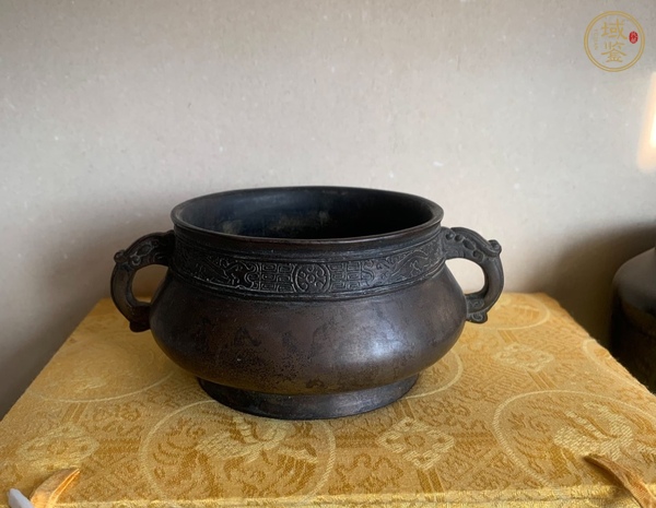 古玩銅器爐子真品鑒賞圖