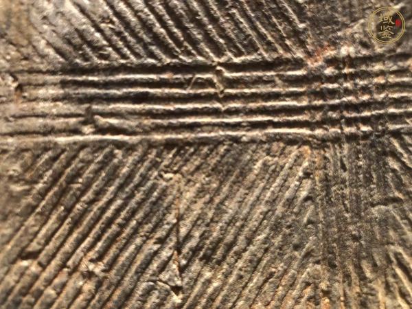 古玩陶瓷灰陶漢磚改件壺承真品鑒賞圖