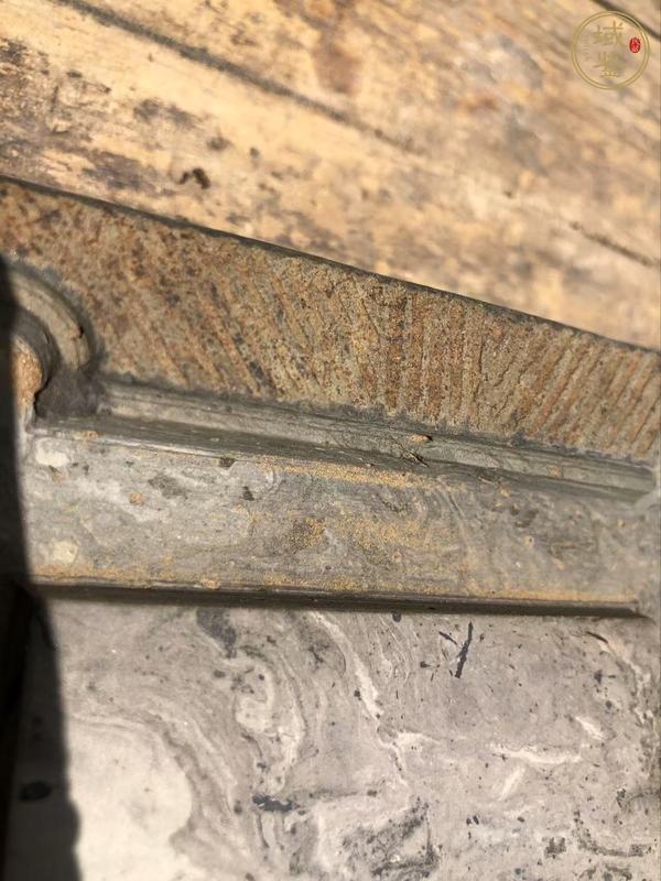 古玩陶瓷灰陶漢磚改件壺承真品鑒賞圖