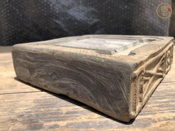 古玩陶瓷灰陶漢磚改件壺承真品鑒賞圖