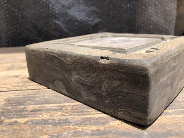 古玩陶瓷漢磚壺承(杯墊、硯臺(tái))拍賣(mài)，當(dāng)前價(jià)格0元