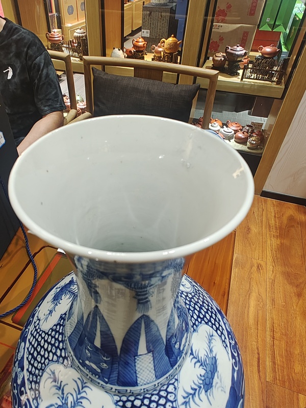 古玩陶瓷青花賞瓶拍賣，當前價格30000元