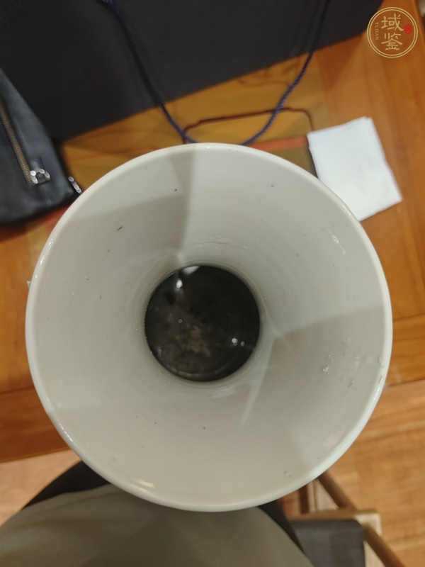古玩陶瓷青花賞瓶真品鑒賞圖