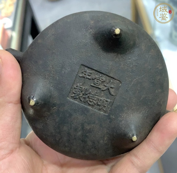 古玩銅器銅爐真品鑒賞圖