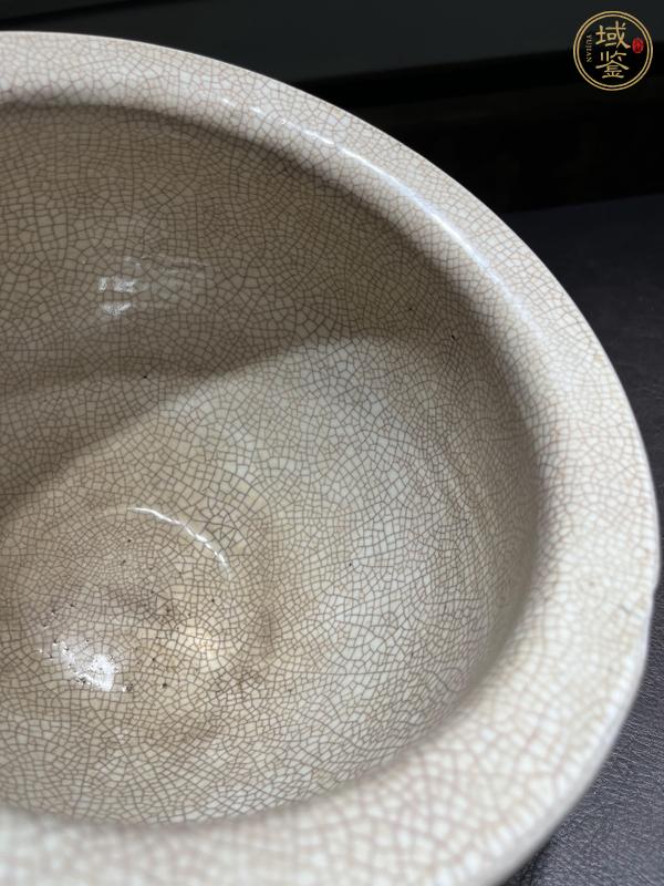 古玩陶瓷哥釉地青花缸真品鑒賞圖
