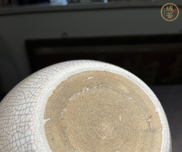 古玩陶瓷哥釉地青花缸真品鑒賞圖