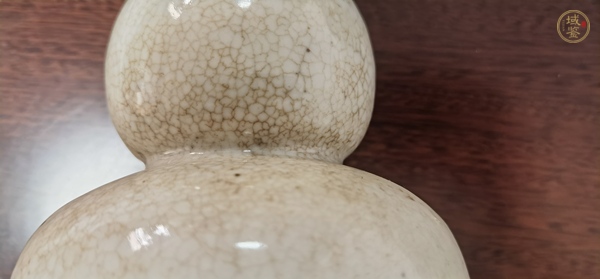 古玩哥釉葫蘆瓶真品鑒賞圖