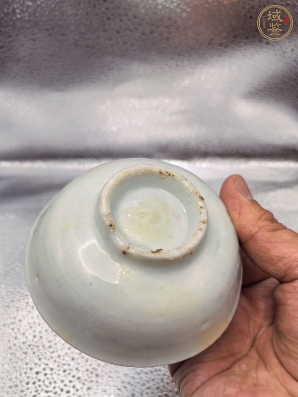 古玩陶瓷青花花卉紋盤(pán)真品鑒賞圖