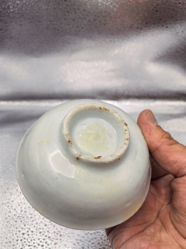 古玩陶瓷明代青花花卉紋盤拍賣,當前價格388元