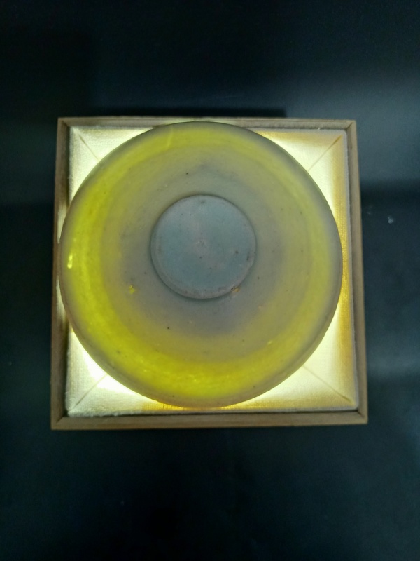 古玩陶瓷【館藏級精品】南宋 青白瓷斗笠盞【頂級湖水藍(lán)釉】【收藏價值比較高】拍賣，當(dāng)前價格0元