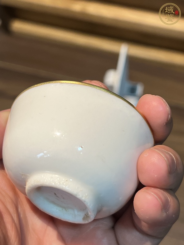 古玩陶瓷德化窯杯真品鑒賞圖