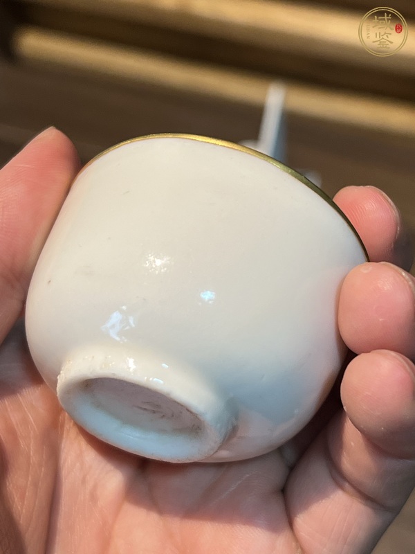 古玩陶瓷德化窯杯真品鑒賞圖