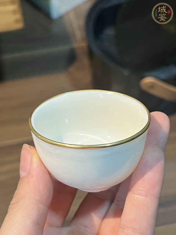 古玩陶瓷德化窯杯真品鑒賞圖