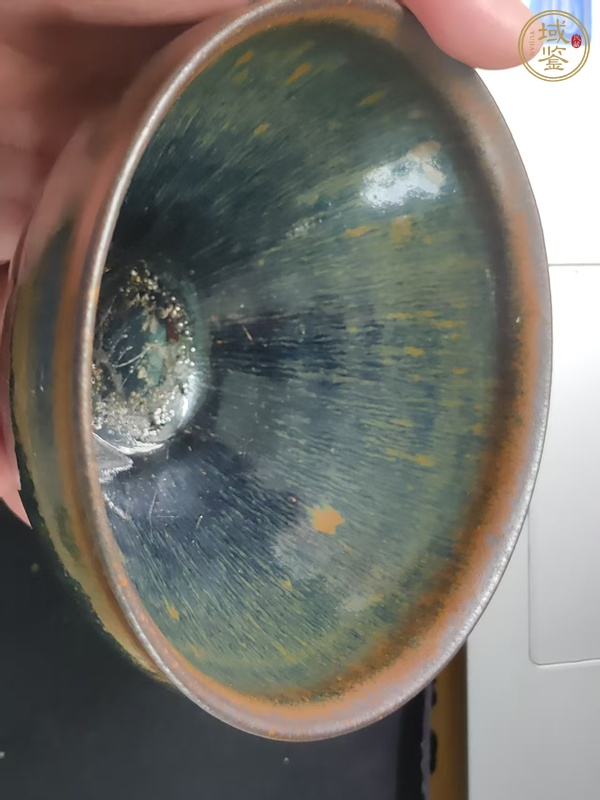 古玩建窯盞真品鑒賞圖