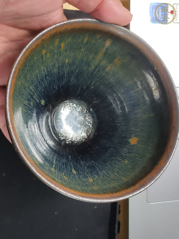 古玩陶瓷建窯盞真品鑒賞圖