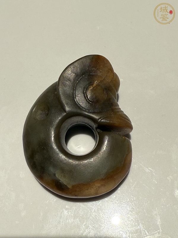 古玩玉器紅山玉豬龍真品鑒賞圖