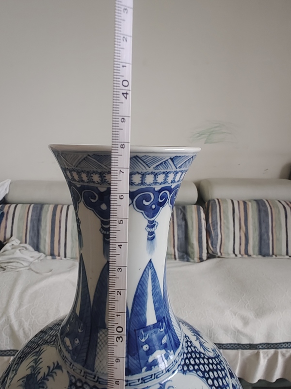 古玩陶瓷青花賞瓶拍賣，當前價格30000元