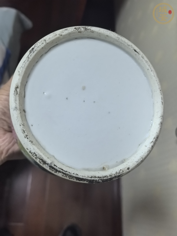 古玩陶瓷花鳥紋罐真品鑒賞圖