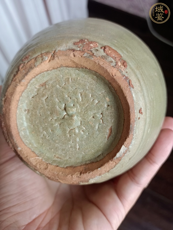 古玩陶瓷龍泉青瓷罐真品鑒賞圖