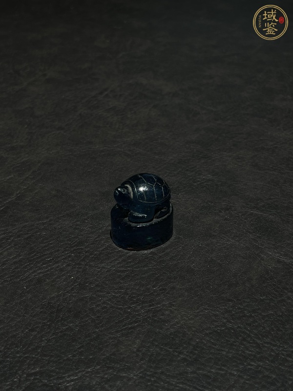 古玩玉器龜扭印真品鑒賞圖