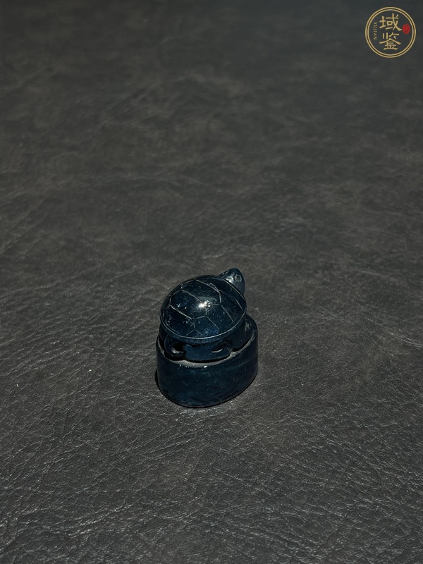 古玩玉器龜扭印真品鑒賞圖