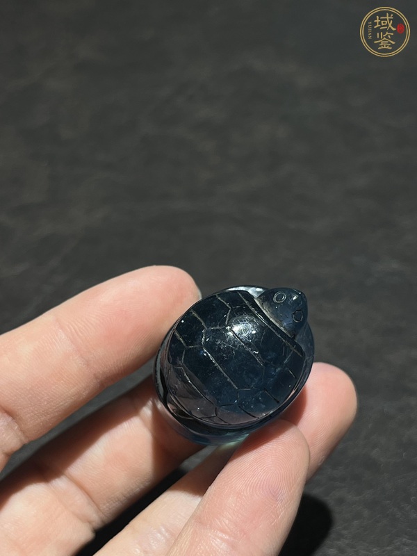 古玩玉器龜扭印真品鑒賞圖
