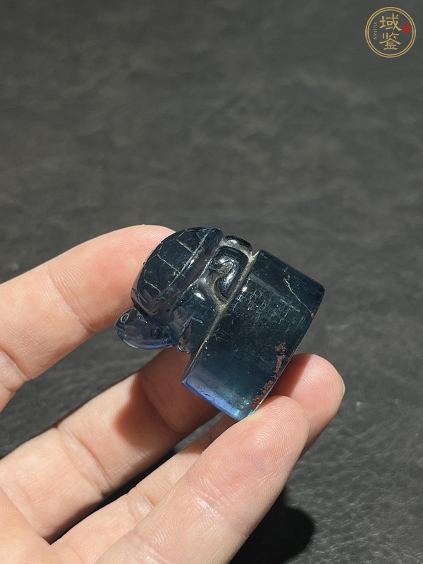 古玩玉器龜扭印真品鑒賞圖