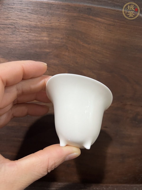 古玩陶瓷德化窯杯真品鑒賞圖