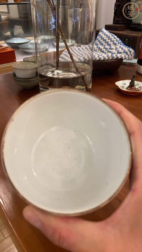 古玩陶瓷粉彩人物故事紋蓋缸真品鑒賞圖